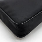 PRADA RE-EDITION 2005 RE-NYLON AND SAFFIANO MINI BAG BLACK SHW