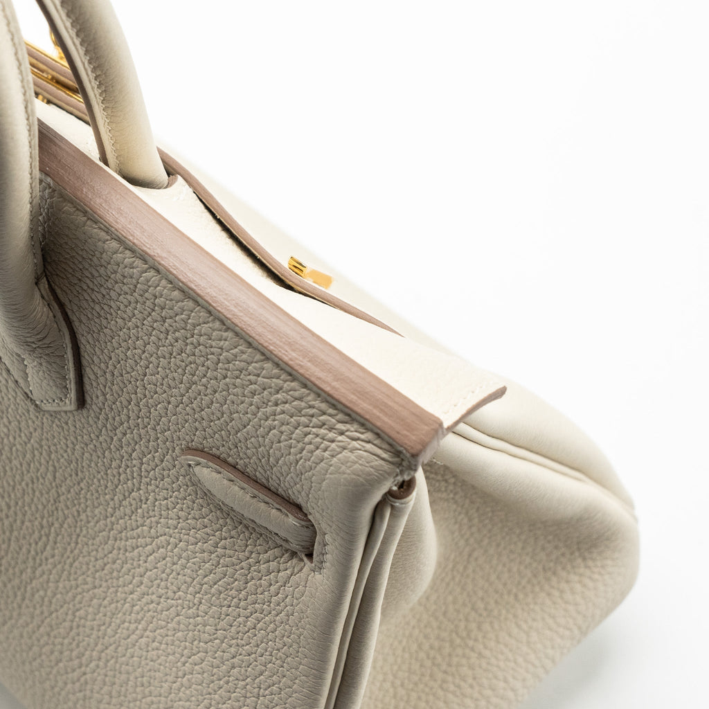 Hermes Birkin 25 Togo Craie GHW