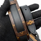 LOUIS VUITTON X NIGO AMAZON SLING BAG MONOGRAM CANVAS BLACK HARDWARE