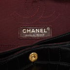CHANEL 2.55 REISSUE FLAP BAG SATIN BLACK GHW