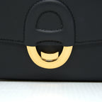 Hermes Cherche MIDI Clutch Bag Monsieur Black GHW