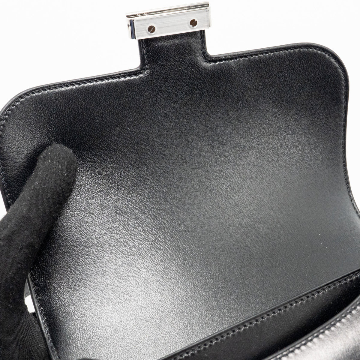HERMES MINI CONSTANCE BOX BLACK SHW