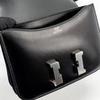 HERMES MINI CONSTANCE BOX BLACK SHW