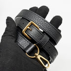 LOUIS VUITTON CAPUCINES MM CALFSKIN BLACK GHW