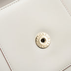 BVLGARI TOP HANDLE SERPENTI BAG CALFSKIN WHITE / RED LGHW