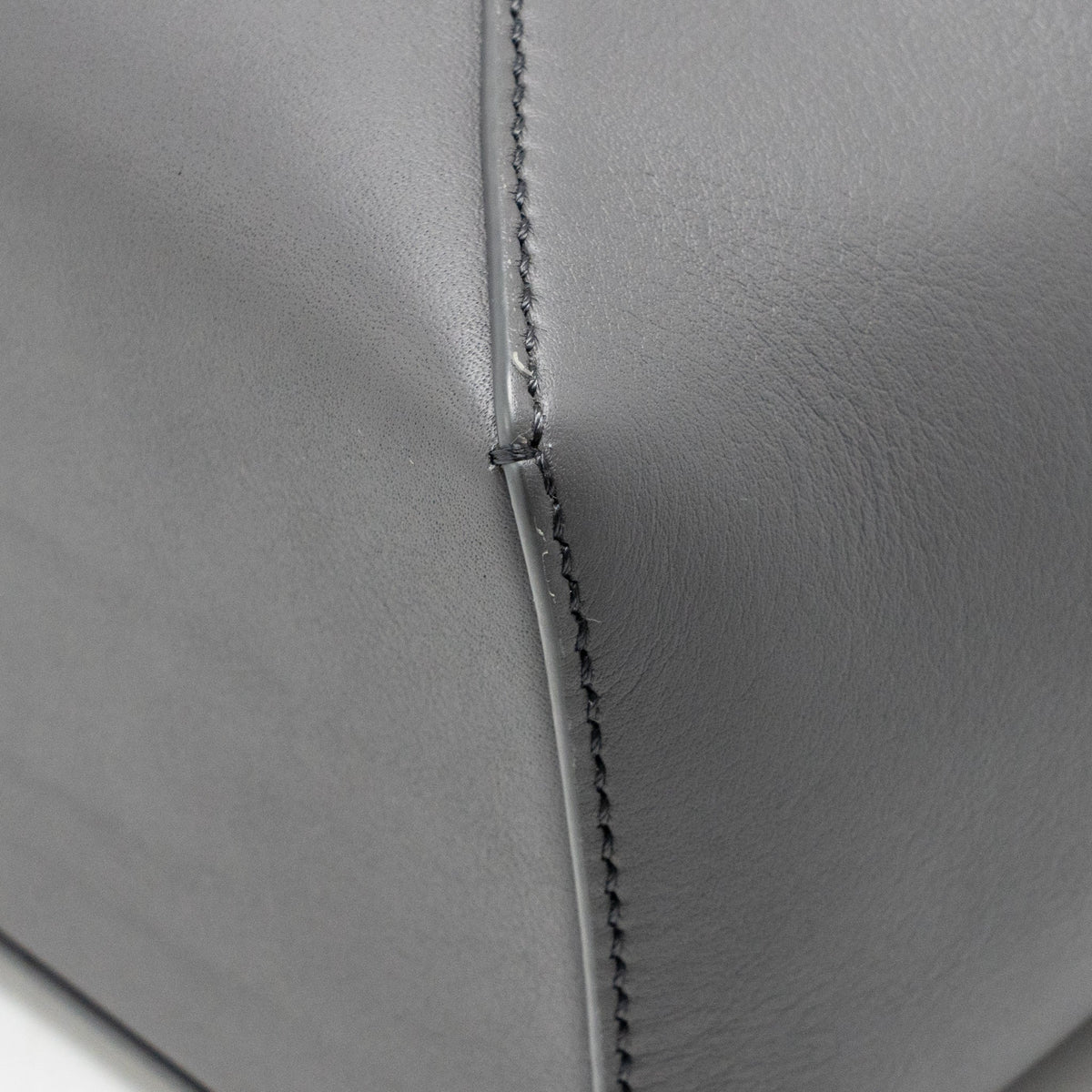 Loewe Small Puzzle Bag Calfskin Dark Grey SHW