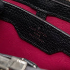 LOUIS VUITTON CAPUCINES PM CALFSKIN BLACK SHW