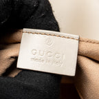GUCCI MINI MARMONT BAG CALFSKIN WHITE GHW