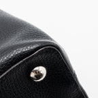 LOUIS VUITTON CAPUCINES PM CALFSKIN BLACK SHW