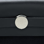 HERMES HERBAG ZIP 31 BAG RETOURNE TOILE MILITARIES CANVAS/HUNTER BLACK SHW