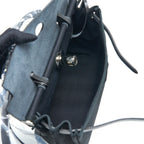 HERMES HERBAG ZIP 31 BAG RETOURNE TOILE MILITARIES CANVAS/HUNTER BLACK SHW