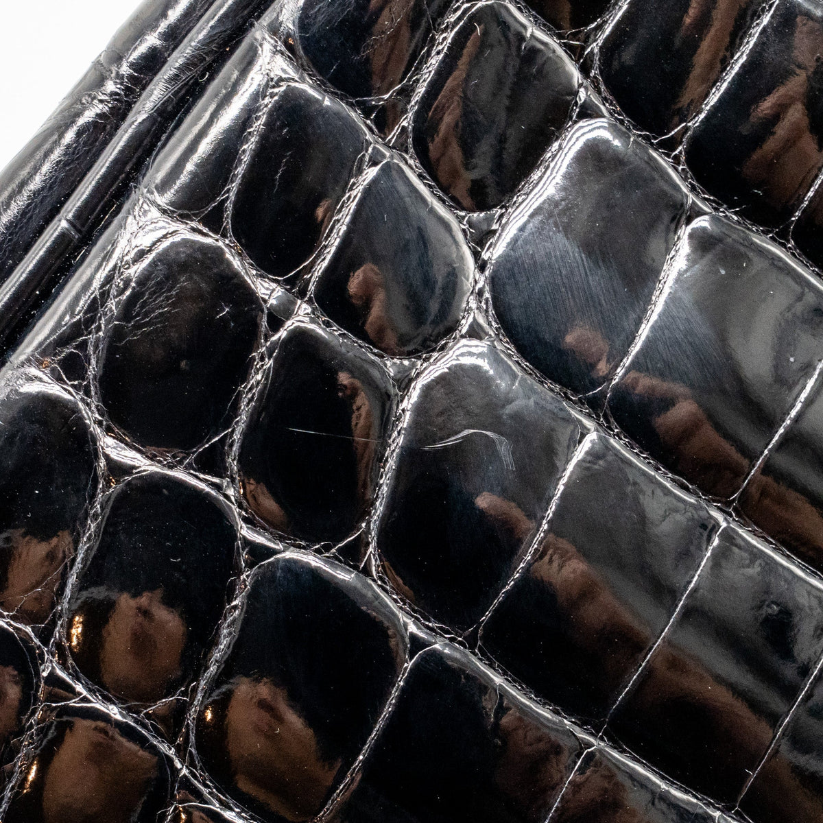 Hermes Birkin 25 Crocodile Niloticus Black SHW