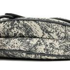 DIOR SADDLE BAG TOILE DE JOUY CANVAS / LEATHER GREY GHW