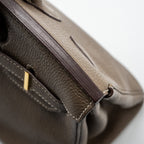 Hermes birkin 30 togo etoupe GHW