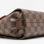 LOUIS VUITTON CROISETTE DAMIER EBENE CANVAS GHW
