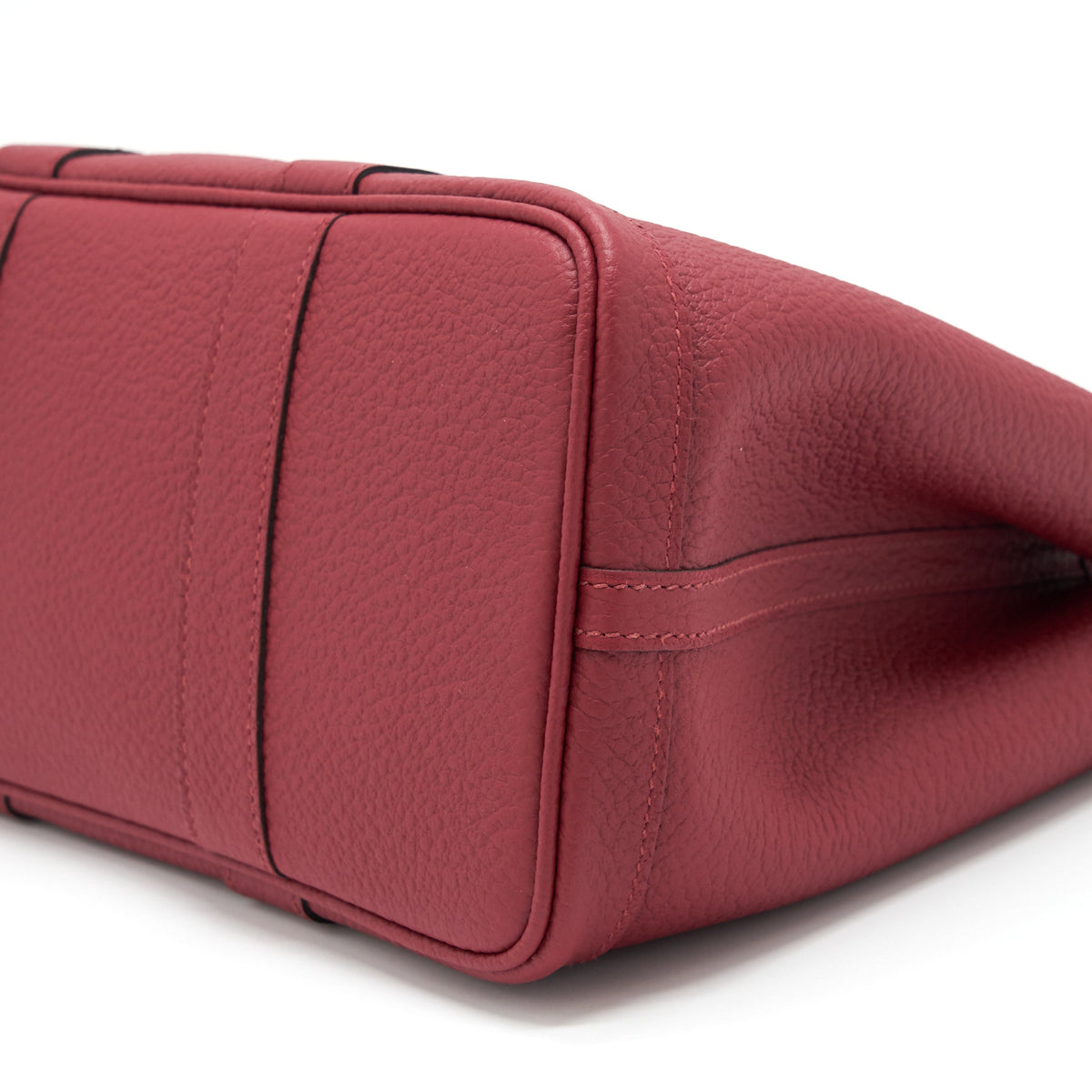 HERMES GARDEN PARTY 30 VACHE COUNTRY K1 ROUGE GRENAT SHW