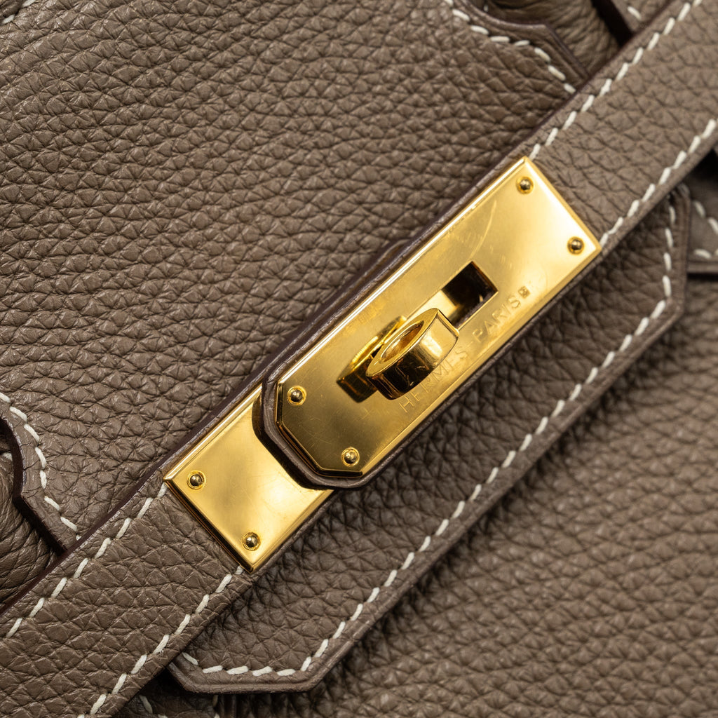 Hermes birkin 30 togo etoupe GHW