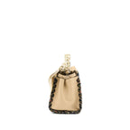 FENDI MINI PEEKABOO BAG LIMITED EDITION BEIGE/MULTICOLOUR SHW