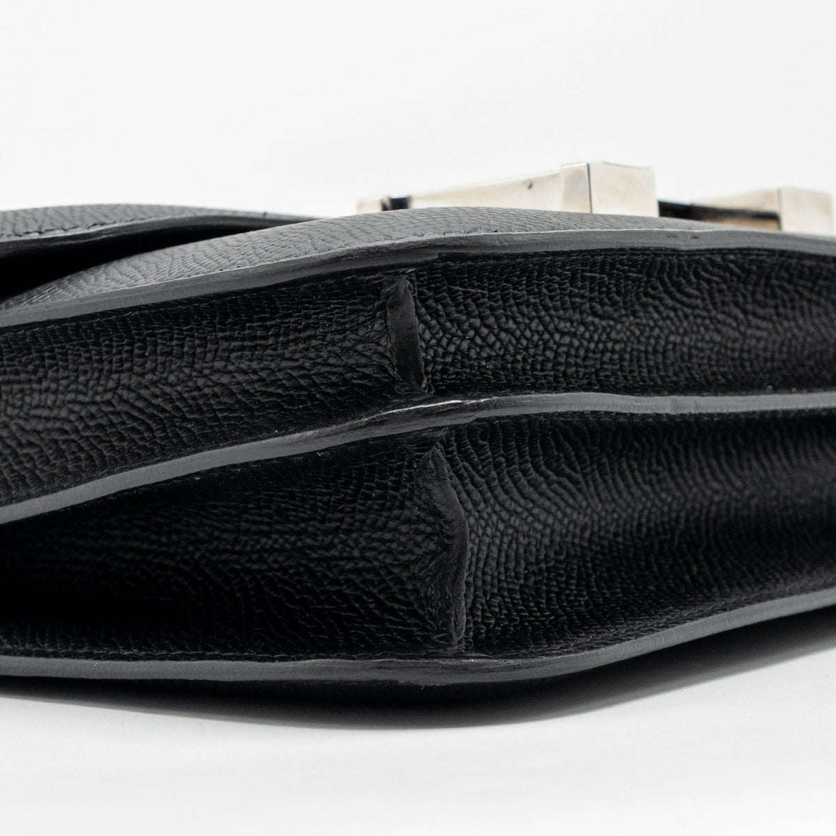 Hermes mini constance epsom black shw