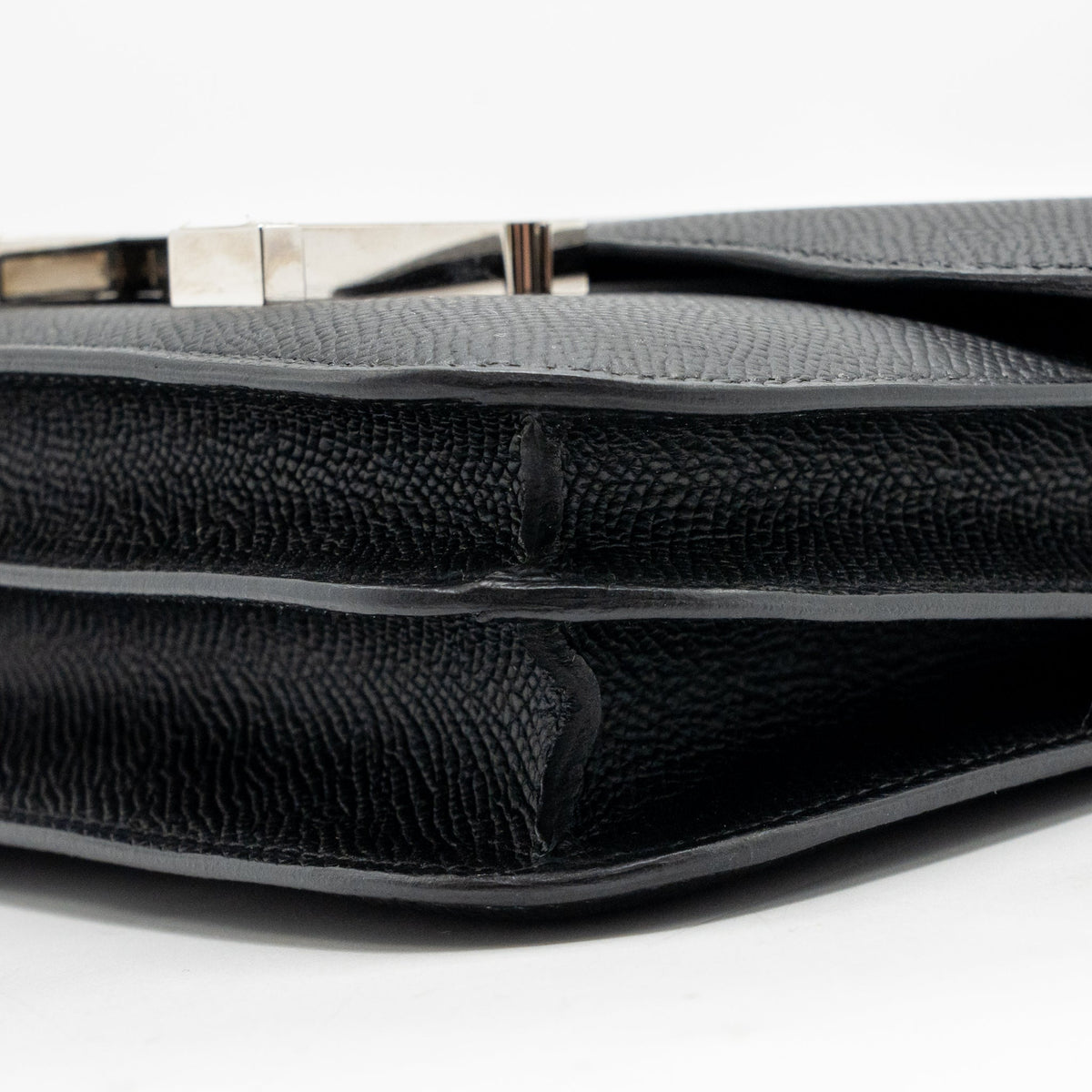 Hermes mini constance epsom black shw