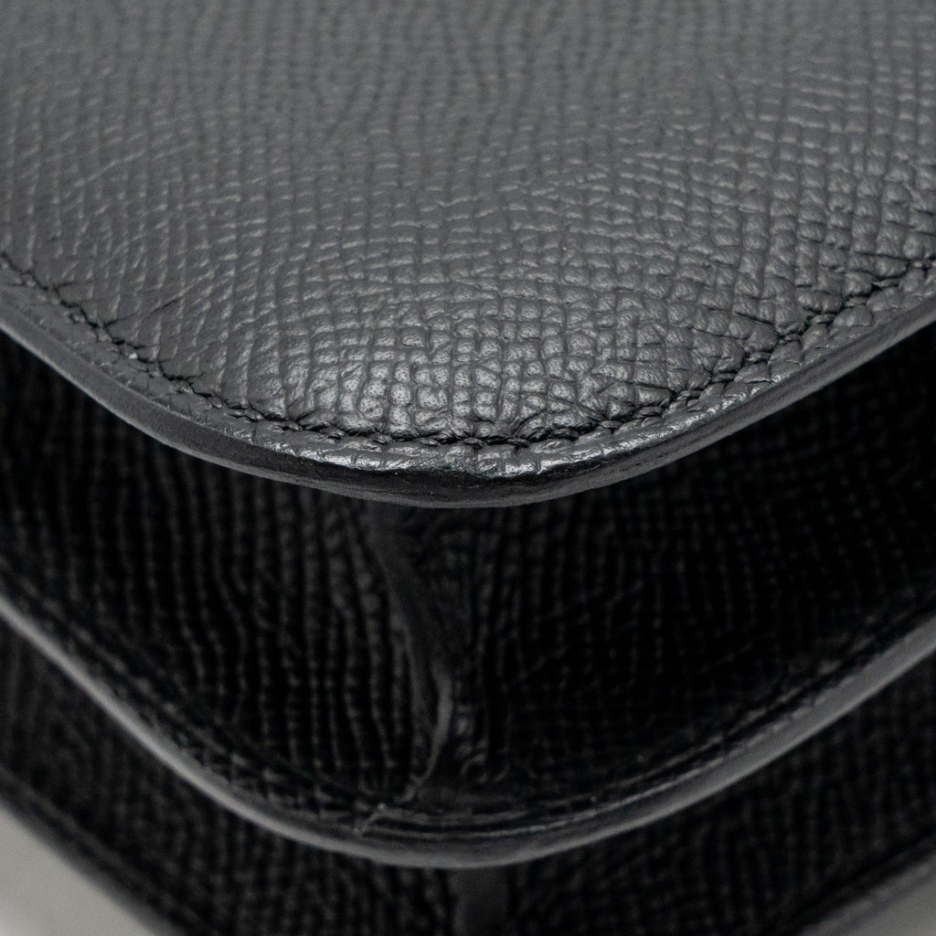 Hermes mini constance epsom black shw