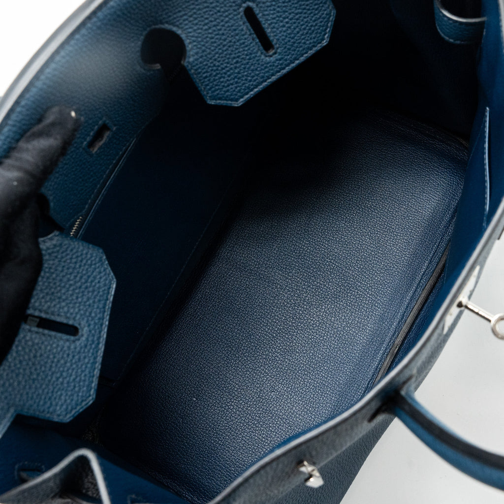 Hermes Birkin 35 Togo Dark Blue SHW