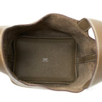 Hermes Picotin 18 Lock Bag Clemence Etoupe SHW