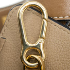 LOEWE SMALL HAMMOCK CALFSKIN SAND GHW