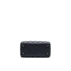 DIOR MEDIUM LADY DIOR LAMBSKIN BLACK SHW