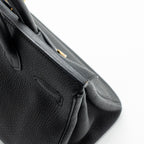 HERMES BIRKIN 30 TOGO BLACK GHW