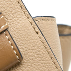 LOEWE SMALL HAMMOCK CALFSKIN SAND GHW