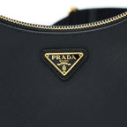 PRADA RE-EDITION 2005 SAFFIANO BLACK GHW