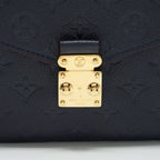 LOUIS VUITTON POCHETTE MÉTIS MONOGRAM EMPREINTE MARINE ROUGE GHW