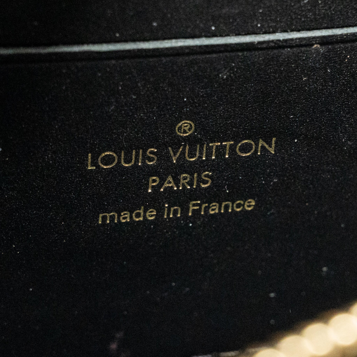 Louis Vuitton Dauphine Chain Wallet Monogram Canvas GHW