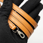 HERMES MINI KELLY EPSOM BLEU BRUME/VERT JADE/GOLD SHW
