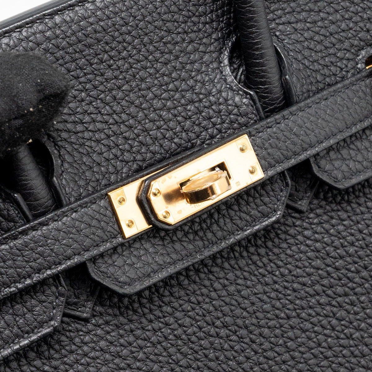 Hermes Birkin 25 Togo Black RGHW