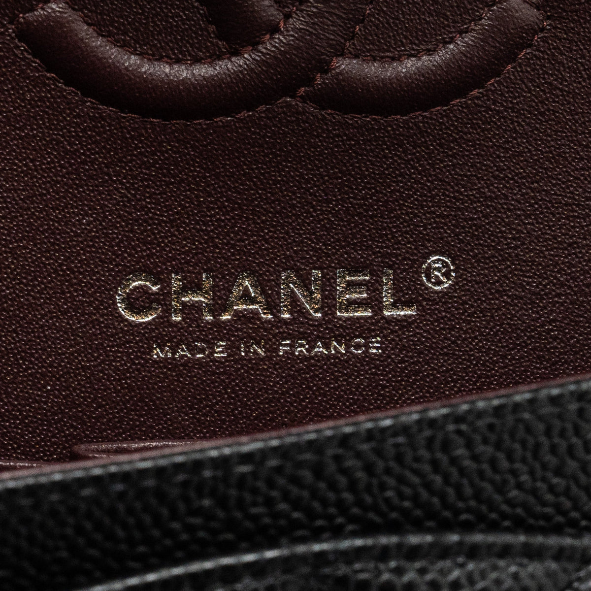 CHANEL SMALL CLASSIC DOUBLE FLAP BAG CAVIAR BLACK SHW (MICROCHIP)