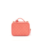CHANEL VANITY CASE MEDIUM CAVIAR PINK GHW