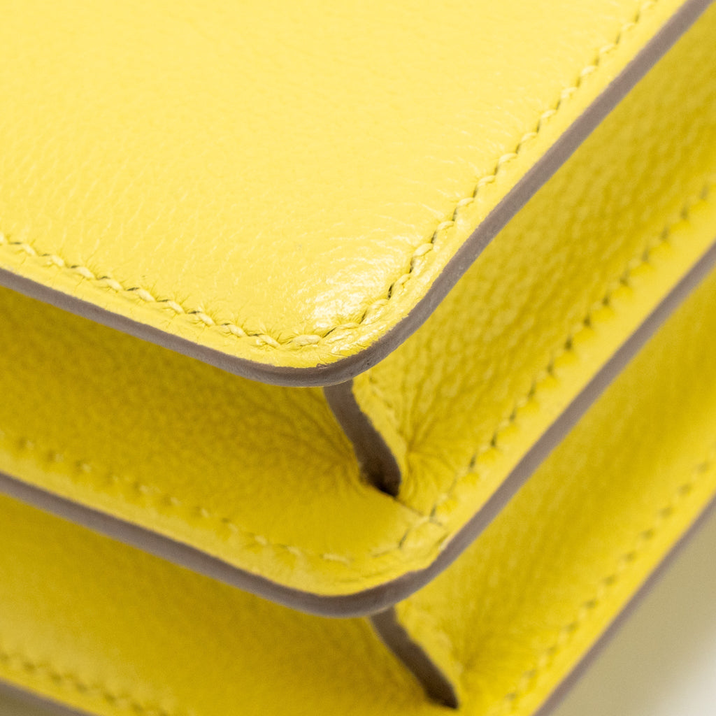 Hermes mini roulis evercolor lime GHW