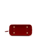 Louis Vuitton Alma PM Monogram Vernis Patent Red GHW