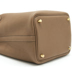 HERMES PICOTIN 18 CLEMENCE BEIGE DE WEIMAR GHW