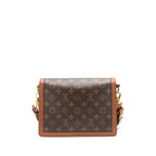 LOUIS VUITTON DAUPHINE FLAP BAG REVERSE MONOGRAM