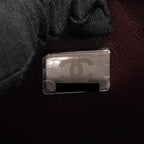 CHANEL SMALL CLASSIC DOUBLE FLAP BAG CAVIAR BLACK SHW (MICROCHIP)