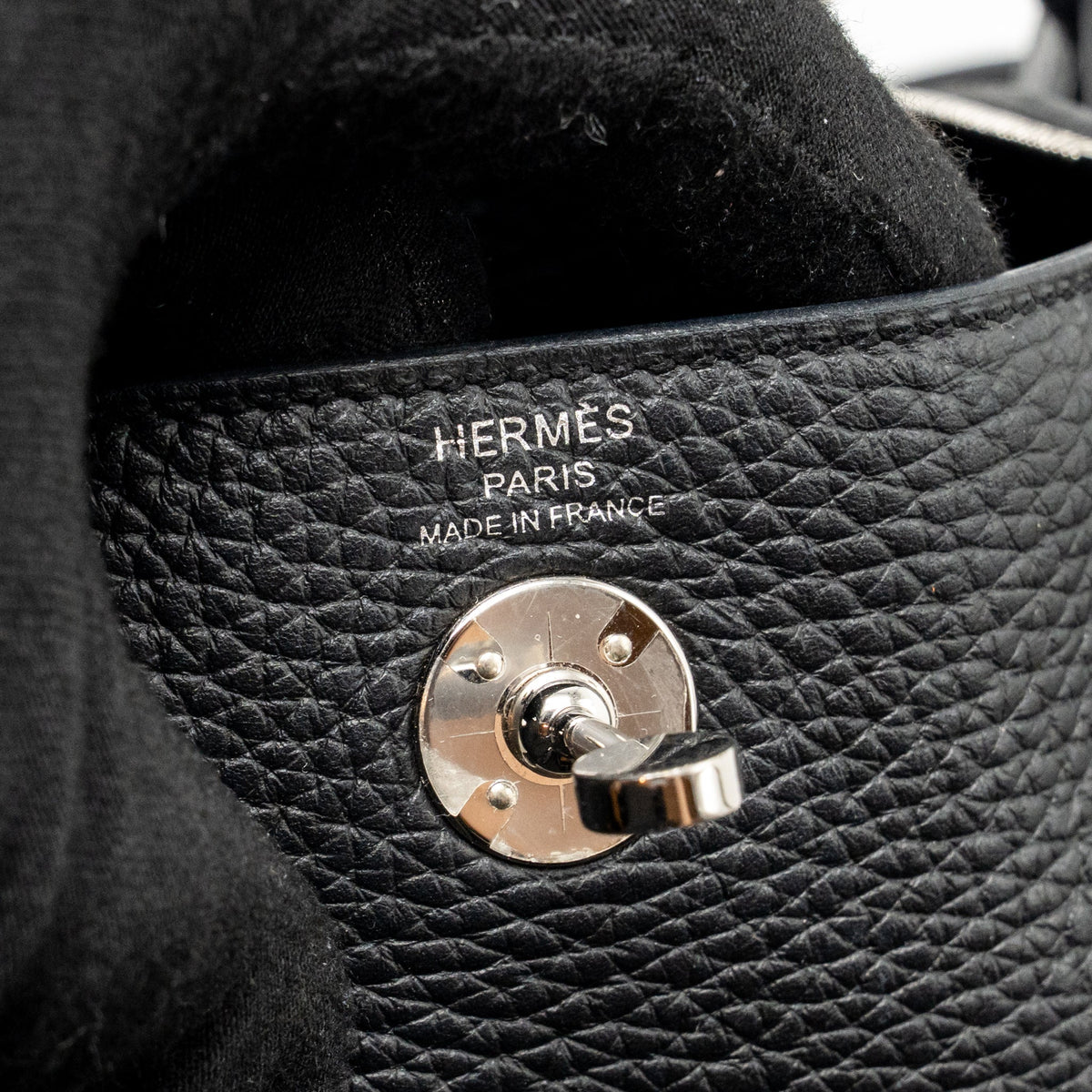 HERMES MINI LINDY CLEMENCE BLACK SHW