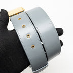 Dior 30 Montaigne Box Calfskin Blue GHW