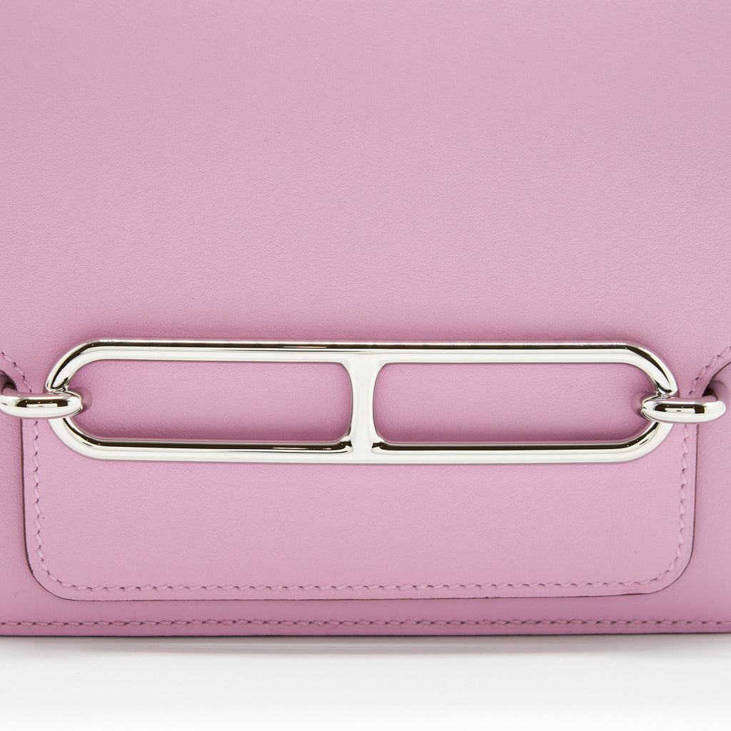 Hermes Mini Roulis Swift Mauve Sylvestre SHW