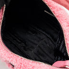 PRADA RE-EDITION 2000 TERRY MINI BAG PINK SHW