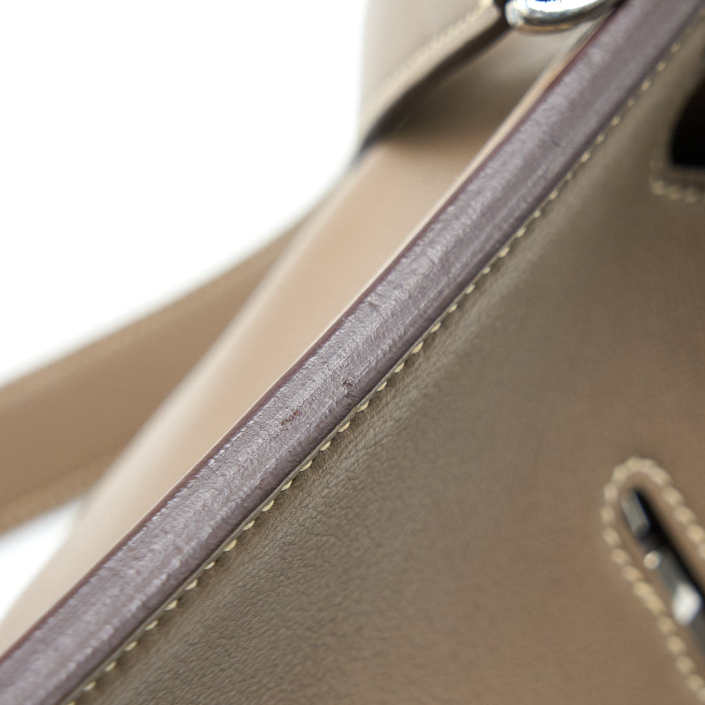 HERMES JYPSIERE 28 SWIFT ETOUPE SHW