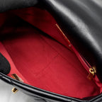 CHANEL SMALL 19 BAG LAMBSKIN BLACK MULTICOLOUR HARDWARE (MICROCHIP)