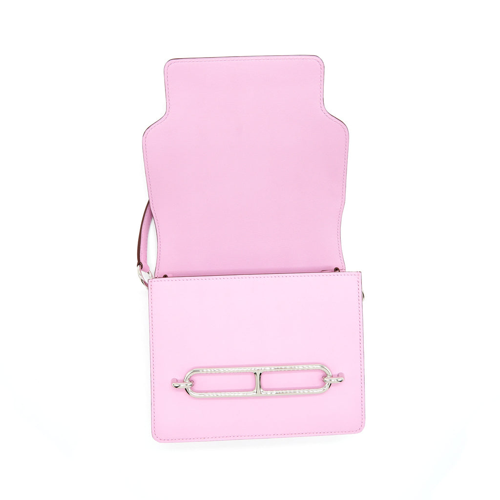 Hermes Mini Roulis Swift Mauve Sylvestre SHW